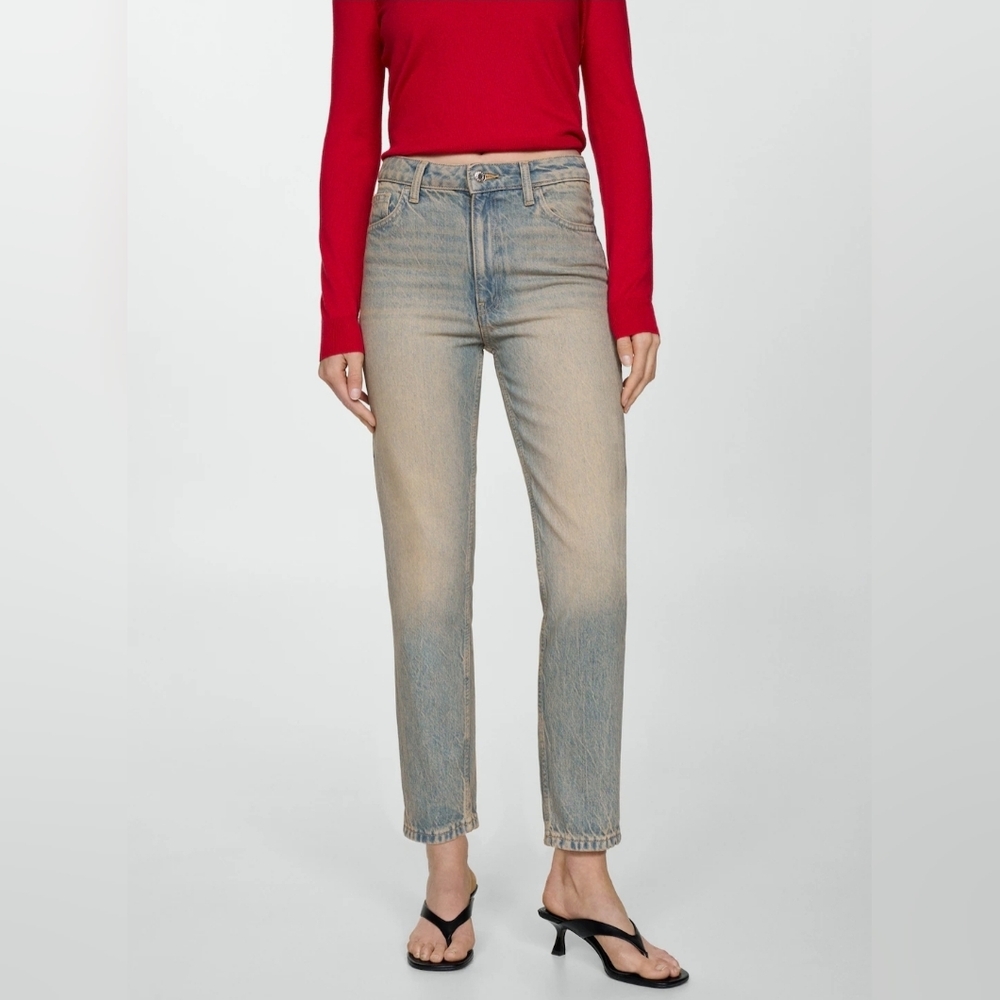 Mng Mango Mom2000 high-rise jeans Size 1